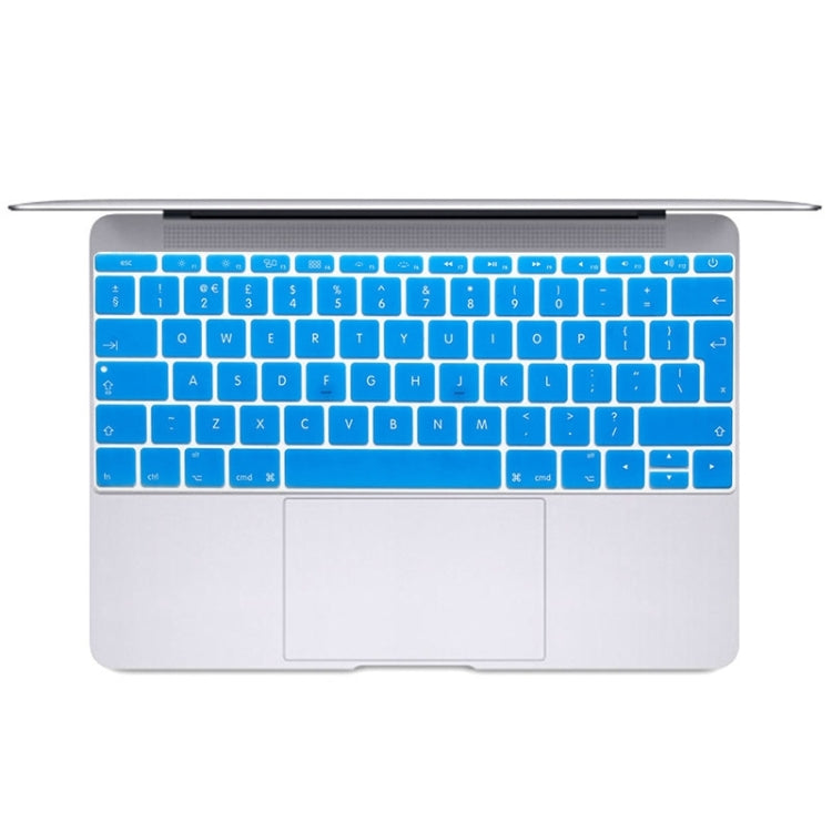 Soft 12 inch Translucent Colorized Keyboard Protective Cover Skin for new MacBook, European Version