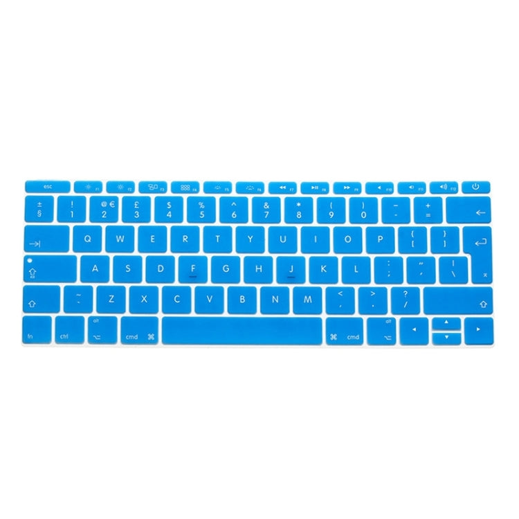 Soft 12 inch Translucent Colorized Keyboard Protective Cover Skin for new MacBook, European Version