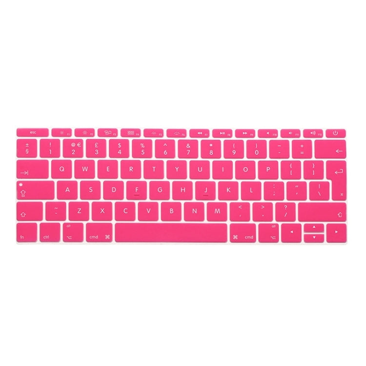 Soft 12 inch Translucent Colorized Keyboard Protective Cover Skin for new MacBook, European Version