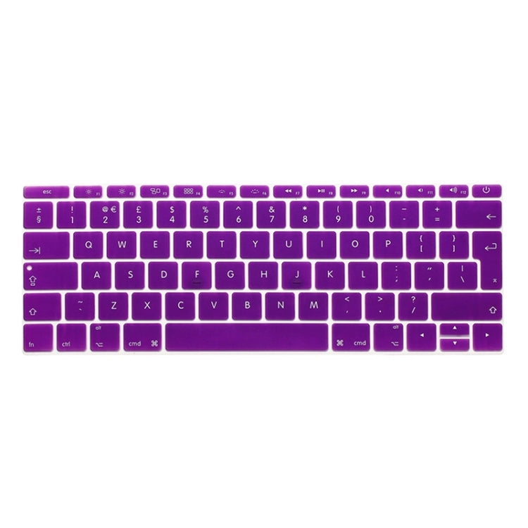 Soft 12 inch Translucent Colorized Keyboard Protective Cover Skin for new MacBook, European Version