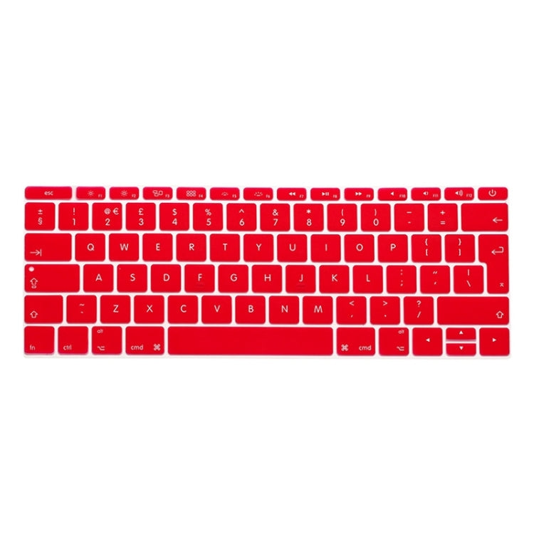 Soft 12 inch Translucent Colorized Keyboard Protective Cover Skin for new MacBook, European Version