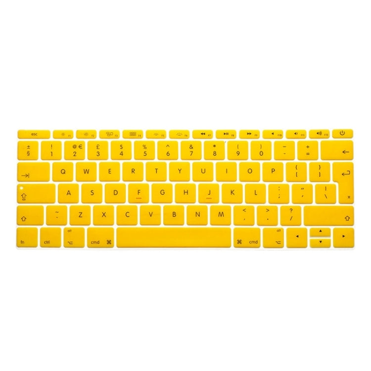 Soft 12 inch Translucent Colorized Keyboard Protective Cover Skin for new MacBook, European Version