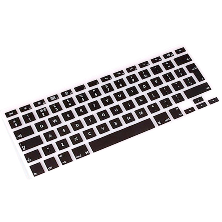 10 PCS Silicone Soft European-style English Keyboard Protector Cover Skin for MacBook Pro 13.3 inch / 15.4 inch / 17.3 inch
