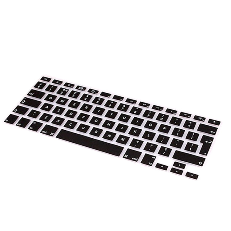 10 PCS Silicone Soft European-style English Keyboard Protector Cover Skin for MacBook Pro 13.3 inch / 15.4 inch / 17.3 inch