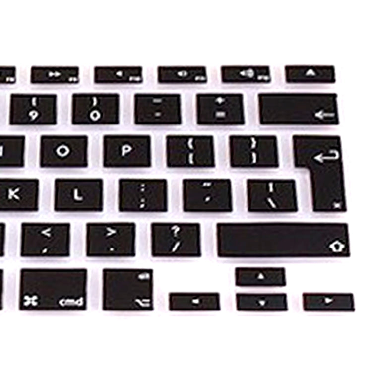 10 PCS Silicone Soft European-style English Keyboard Protector Cover Skin for MacBook Pro 13.3 inch / 15.4 inch / 17.3 inch