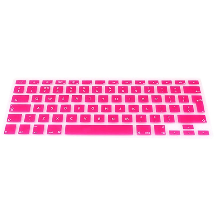 10 PCS Silicone Soft European-style English Keyboard Protector Cover Skin for MacBook Pro 13.3 inch / 15.4 inch / 17.3 inch