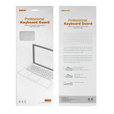 ENKAY for MacBook Air 11.6 inch (US Version) Colorful Silicon Soft Keyboard Protector Cover Skin(Silver)