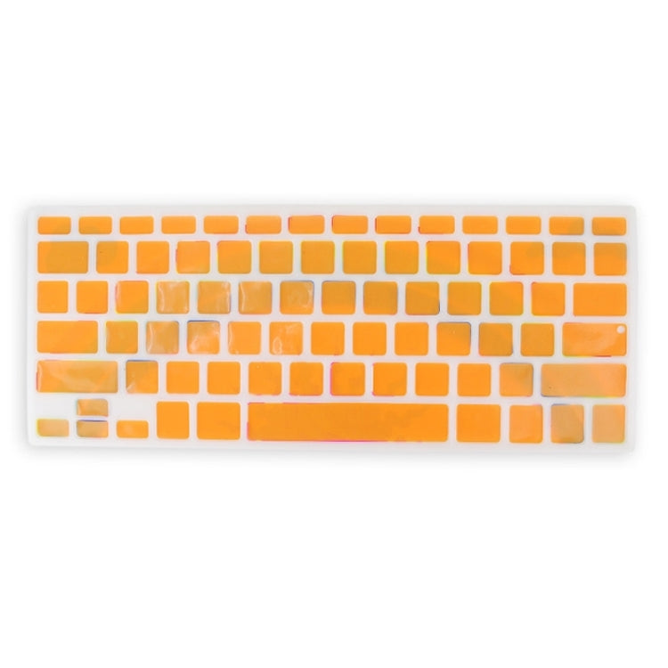 Universal Rainbow Pattern Silicon Soft Keyboard Protector Cover Skin Protective Film for MacBook 13.3 inch & 15.4 inch