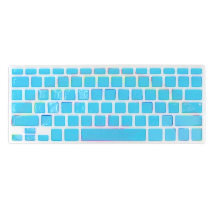 Universal Rainbow Pattern Silicon Soft Keyboard Protector Cover Skin Protective Film for MacBook 13.3 inch & 15.4 inch