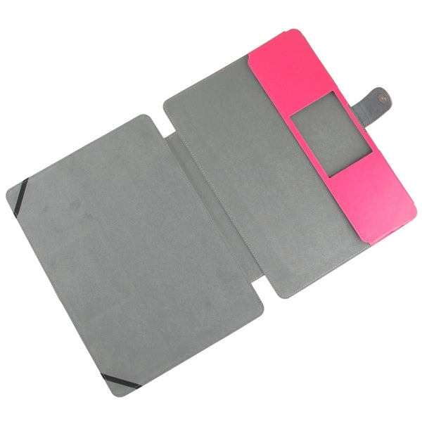 For 11.6 inch MacBook Air Notebook Leather Case with Snap Fastener