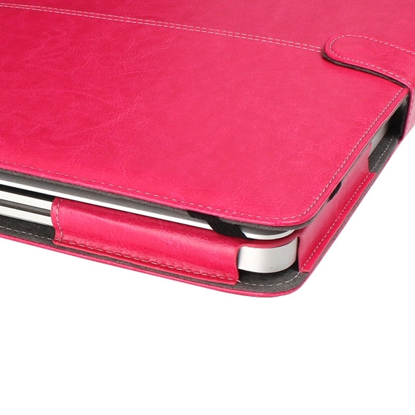 Notebook Leather Case with Snap Fastener for 15.4 inch MacBook Pro