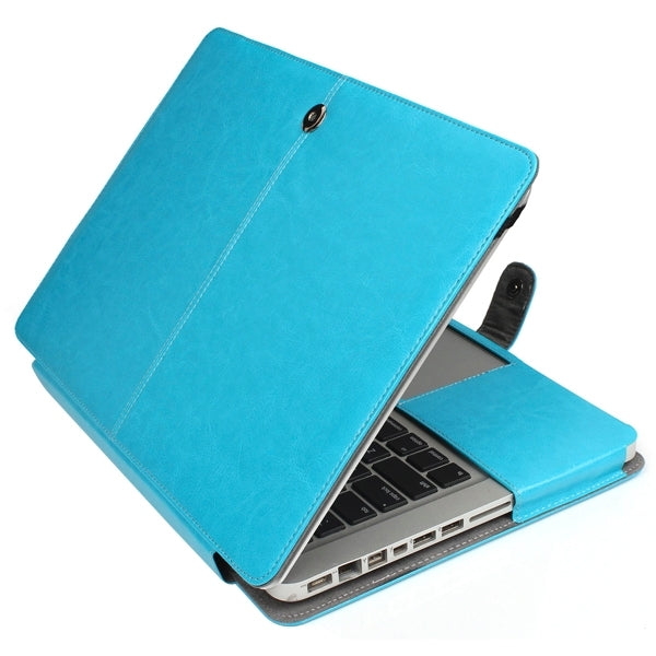 Notebook Leather Case with Snap Fastener for 15.4 inch MacBook Pro