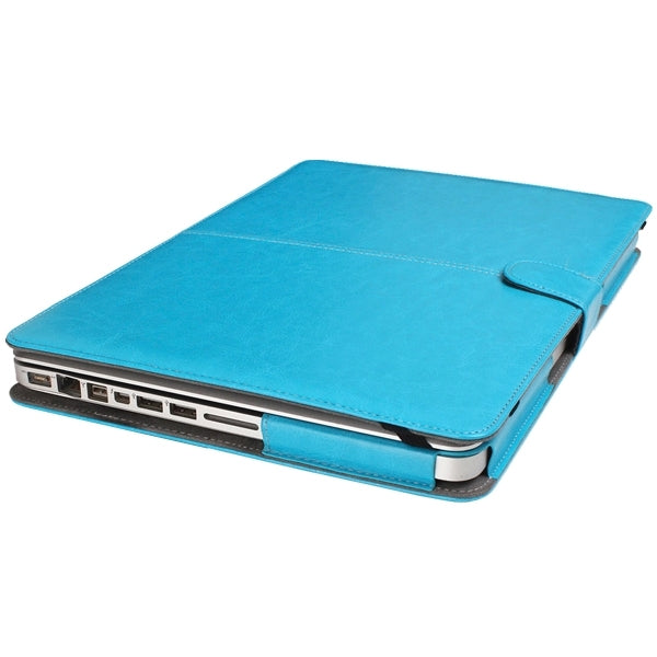 Notebook Leather Case with Snap Fastener for 15.4 inch MacBook Pro