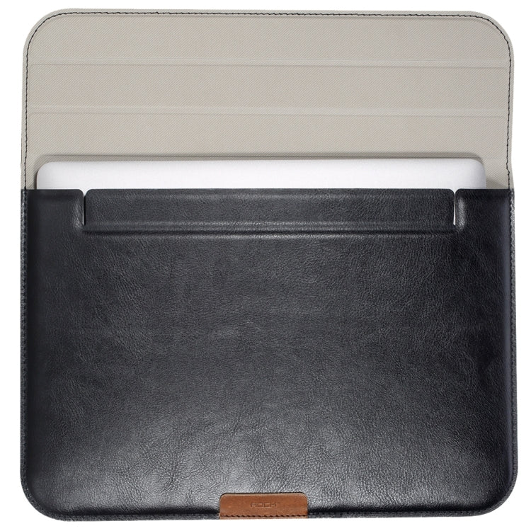 Rock Stylish Apple Laptop Leather Bag Sleeve Case with Holder for Macbook Air 11 inch