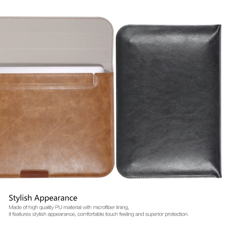 Rock Stylish Apple Laptop Leather Bag Sleeve Case with Holder for Macbook Air 11 inch