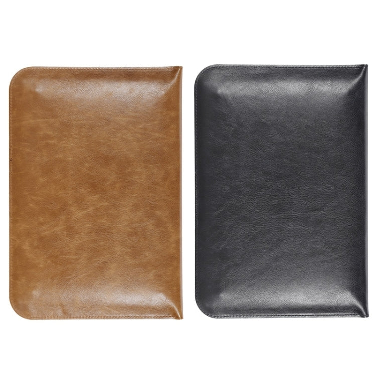 ROCK Sleeve PU Leather Case Bag with Holder for New Macbook 12 inch Laptop