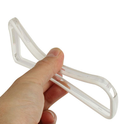 TPU + Transparent Plastic Bumper Frame Case for HTC One / M7