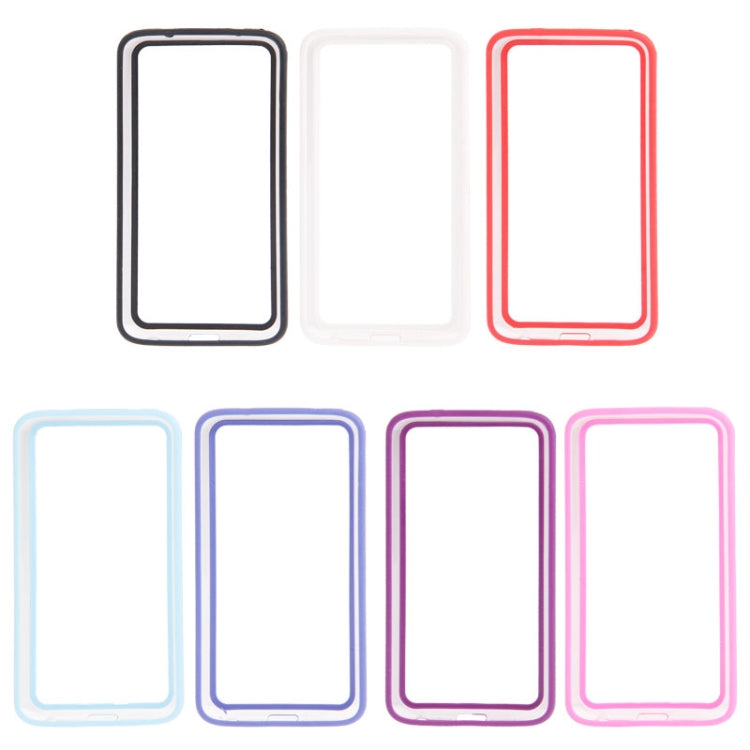 TPU + Transparent Plastic Bumper Frame Case for LG Optimus G2 D800 / D801 / D802 / D803 / D805