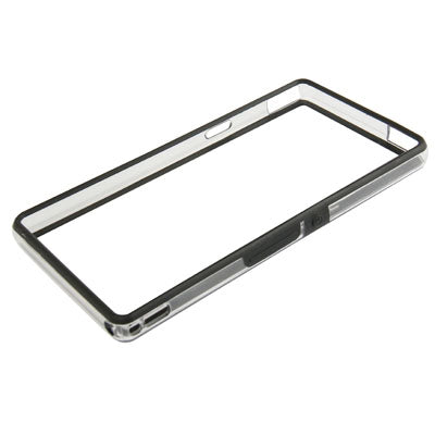 TPU + Transparent Plastic Bumper Frame Case for Sony Xperia Z / L36H / C660X