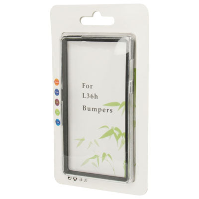 TPU + Transparent Plastic Bumper Frame Case for Sony Xperia Z / L36H / C660X