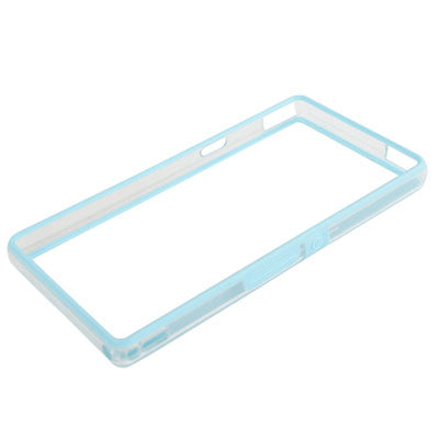 TPU + Transparent Plastic Bumper Frame Case for Sony Xperia Z / L36H / C660X