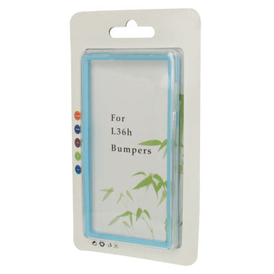 TPU + Transparent Plastic Bumper Frame Case for Sony Xperia Z / L36H / C660X