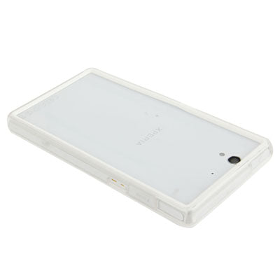 TPU + Transparent Plastic Bumper Frame Case for Sony Xperia Z / L36H / C660X