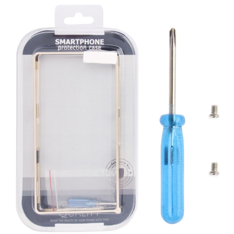 Metal Bumper Frame Case with mini Screw Kit for Sony Xperia Z1 / L39h