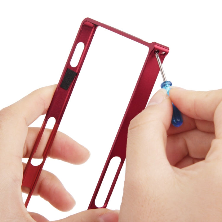 Metal Bumper Frame Case with mini Screw Kit for Sony Xperia Z1 / L39h