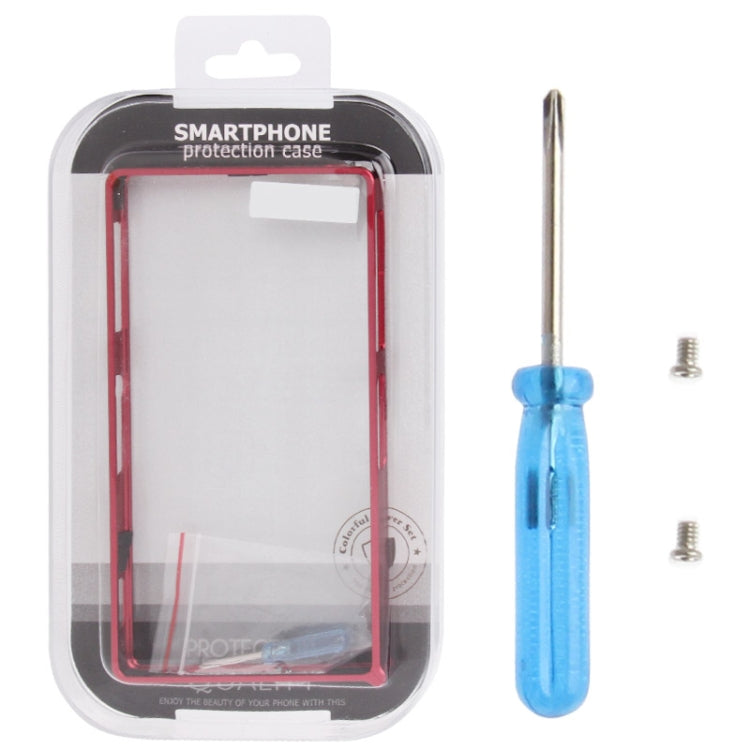 Metal Bumper Frame Case with mini Screw Kit for Sony Xperia Z1 / L39h