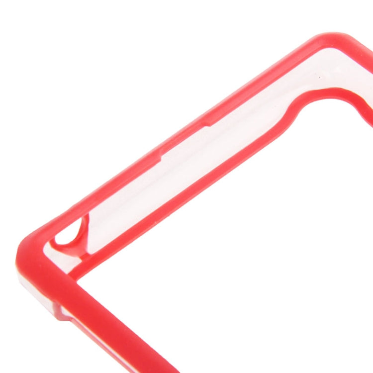 TPU + Transparent Plastic Bumper Frame Case for Sony Xperia Z1 / L39H