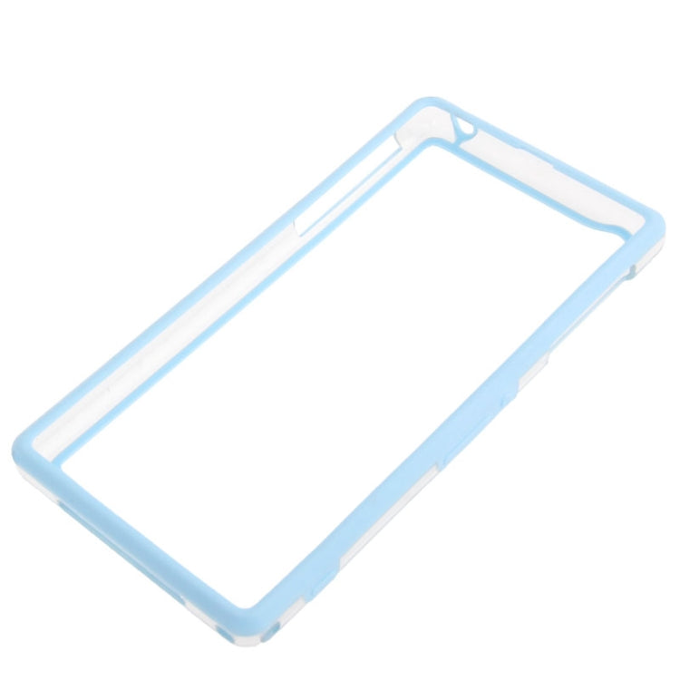 TPU + Transparent Plastic Bumper Frame Case for Sony Xperia Z1 / L39H
