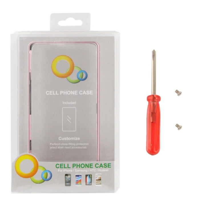 Detachable Premium Metal Frame with Screwdriver & Screw for Huawei Ascend P6