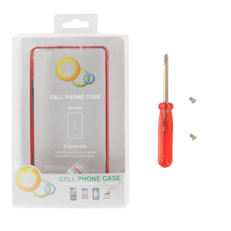 Detachable Premium Metal Frame with Screwdriver & Screw for Huawei Ascend P6