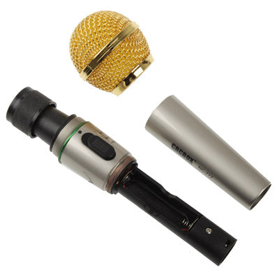 Handheld Wireless / Wired Microphone with Receiver & Antenna, Effective Distance: 15-30m