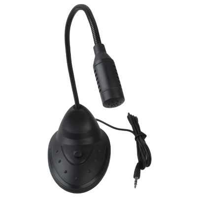 Multimedia Microphone with Switch, 3.5mm Plug(Black)