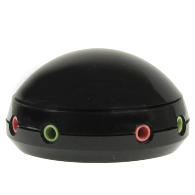 USB Audio Adapter, Support 2 Headphones & 2 Microphones, Plug and Play, Sound Volume Adjusting Function(Black)