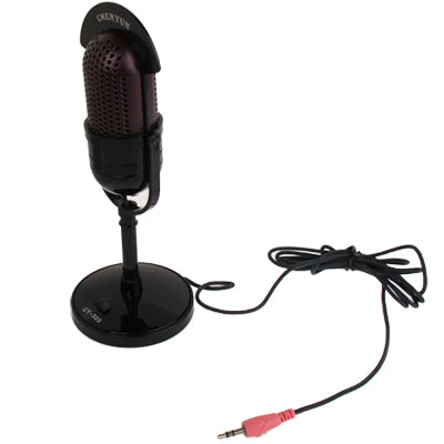 3.5mm Professional Dynamic Multimedia Microphone, Support Chatting over QQ, MSN, SKYPE and Singing Over Internet, Cable Length: 2m (CY-509)
