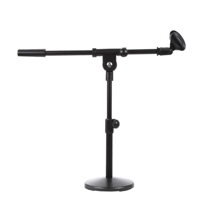 Adjustable Table Microphone Holder, Clip Diameter: 25-28mm, Height: 25-40cm