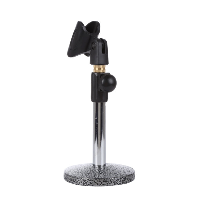 Adjustable Microphone Desk Stand, Height: 12.5-25.5cm