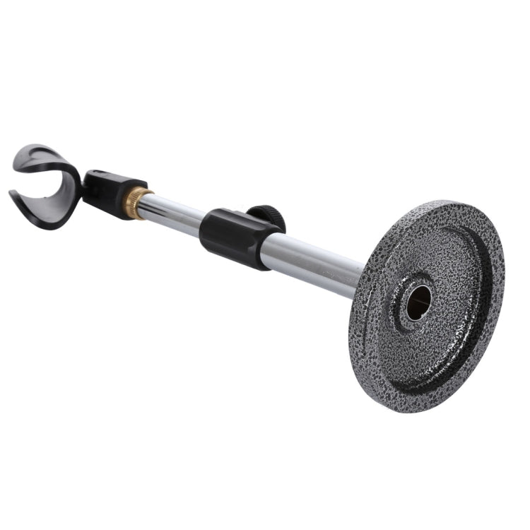 Adjustable Microphone Desk Stand, Height: 12.5-25.5cm