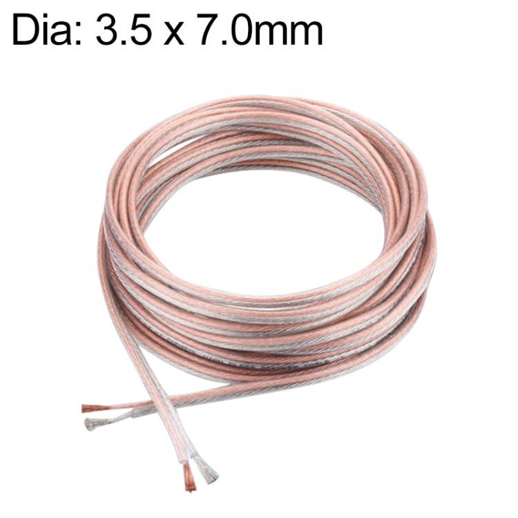 10m RVB Flexible Audio Speaker Cable, Outside Diameter: 3.5 x 7.0mm
