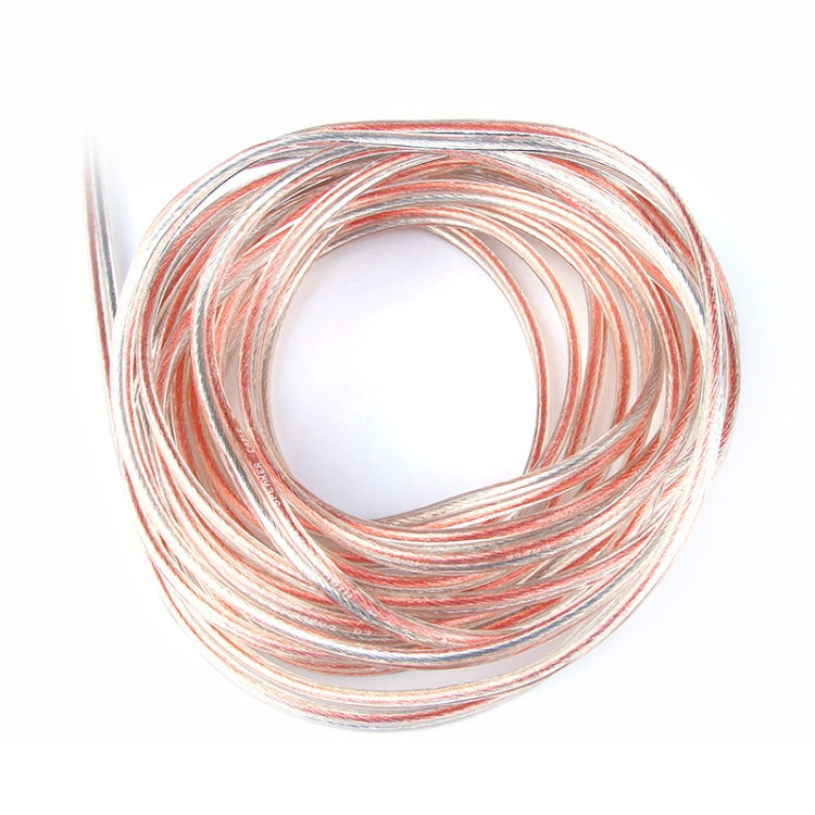 10m RVB Flexible Audio Speaker Cable, Outside Diameter: 3.8 x 7.6mm