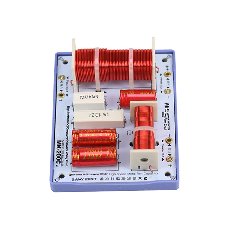 2x 160W Hi-Fi Series Speaker Frequency Divider, 2-Way 2-Unit (2pcs in one packing, the price is for 2pcs)
