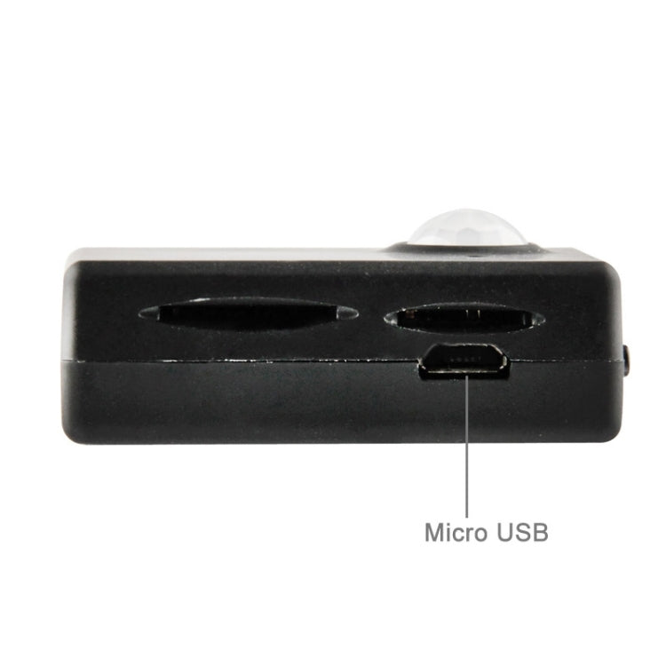 Wireless Mini PIR MP Infrared Sensor Motion Detector GSM Alarm MMS Monitor (FK-007X)(Black)