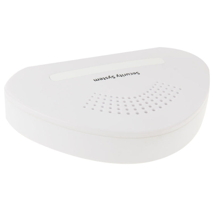8 in 1 Anti-theft Alarm Electronic Security System with Remote Control(White)