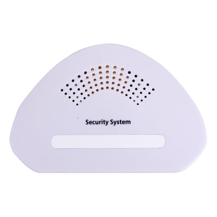 6 in 1 Anti-theft Alarm Electronic Security System with Remote Control(White)