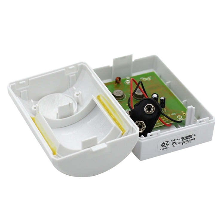 YF-0155 1 to 1 PIR Infrared Sensors Wireless Doorbell Alarm Detector for Home / Office