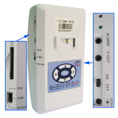 Mini Alarm DVR Camera with Remote Controller , With s