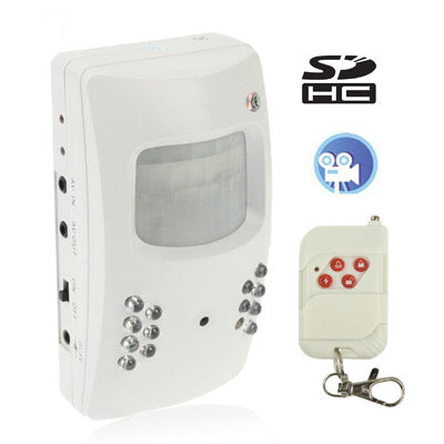 Mini Surveillance DVR with 1/4 SONY CCD, Remote Control, Support SD Card, View Angle: 120 Degree (Using in S-MDC-0210, S-MDC-0211, S-MDC-0212, S-MDC-0213, S-MDC-0214)(White)